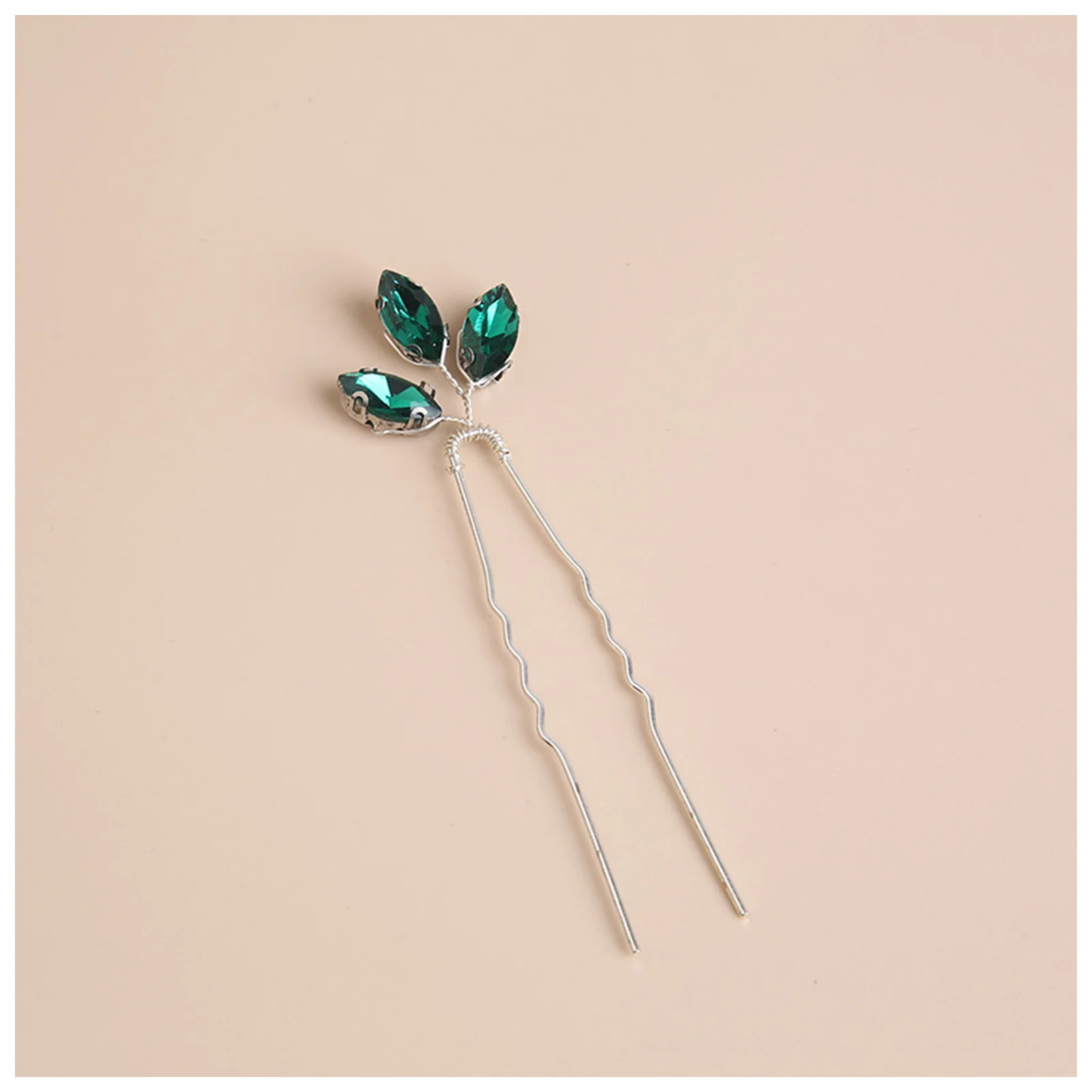 Luxurious U Shape Hair Stick Hair Decorations Handmade Green Rhinestones Hair Chopsticks for Cheongsam Han Clothes Tea Wear
Luxurious U Shape Hair Stick Hair Decorations Handmade Green Rhinestones Hair Chopsticks for Cheongsam Han Clothes Tea Wear