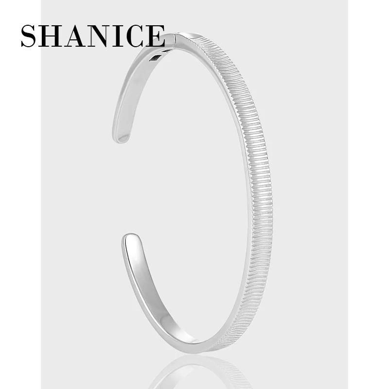 Женский браслет SHANICE из серебра 925 пробы, в полоску, водонепроницаемый, с пряжкой
Женский браслет SHANICE из серебра 925 пробы, в полоску, водонепроницаемый, с пряжкой