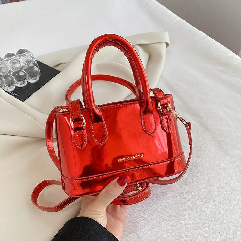 Small Handbags for Women 2023 New Fashion Patent Leather Shoulder Bag Woman Glitzy Candy Colors Party Hip Hop Cute Crossbody Bag 
Small Handbags for Women 2023 New Fashion Patent Leather Shoulder Bag Woman Glitzy Candy Colors Party Hip Hop Cute Crossbody Bag