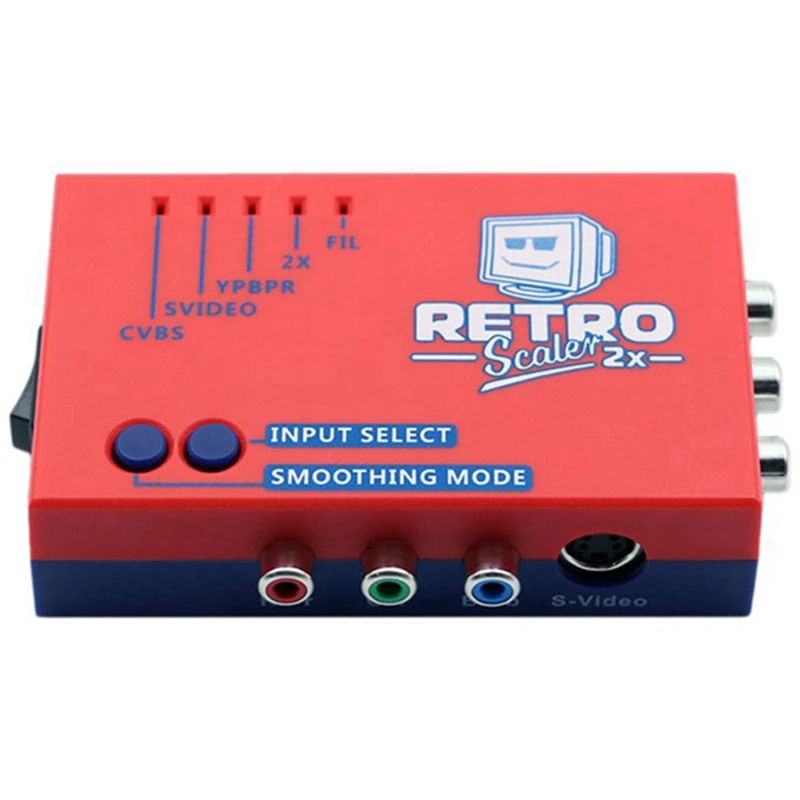 A/V Converter Line Multiplier For Retroscaler2x HD Converter For Retro Video Game With Universal Plug
A/V Converter Line Multiplier For Retroscaler2x HD Converter For Retro Video Game With Universal Plug