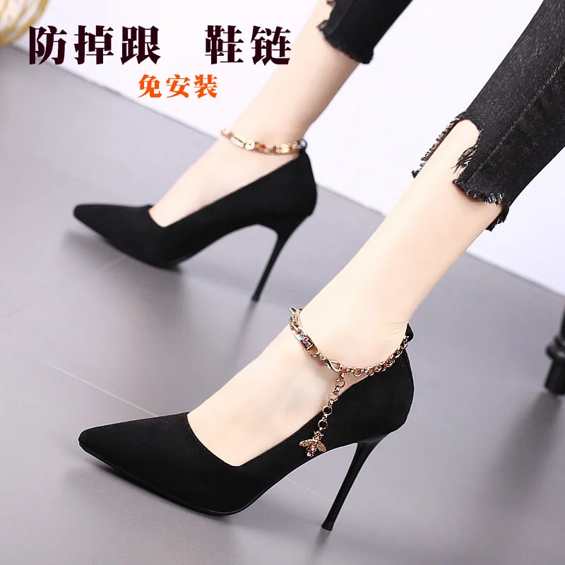 2 Pairs Shoe Chains Prevent Falling Off with Shoelaces Women's High Heelsdecorative Shoelaces Buckle Colorfast Shoelaces
2 Pairs Shoe Chains Prevent Falling Off with Shoelaces Women's High Heelsdecorative Shoelaces Buckle Colorfast Shoelaces