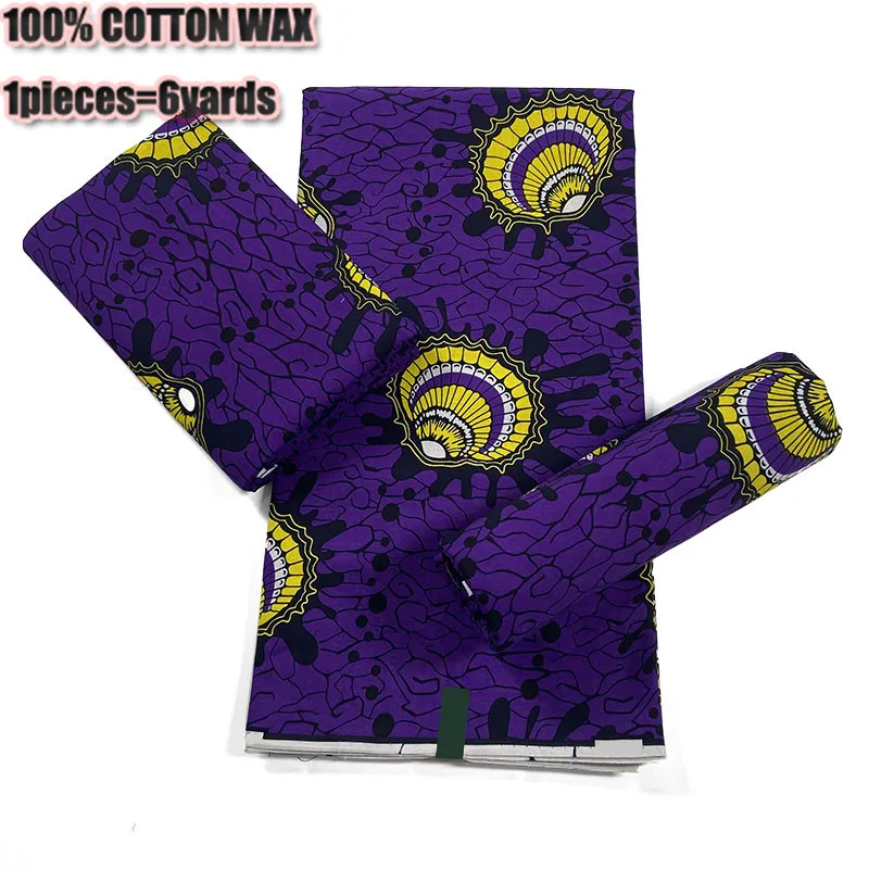 Ankara African Print Batik Pagne Real Wax Fabric Sewing Patchwork Wedding Dress Craft Material 100% Polyester High Quality Tissu
Ankara African Print Batik Pagne Real Wax Fabric Sewing Patchwork Wedding Dress Craft Material 100% Polyester High Quality Tissu