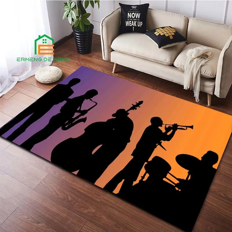 Music Pattern Musical Instrument Carpet Rug Door Mat 3D Printing Carpet Hall Bedroom Cold Pressing Fashionable Carpet 14 Sizes
Music Pattern Musical Instrument Carpet Rug Door Mat 3D Printing Carpet Hall Bedroom Cold Pressing Fashionable Carpet 14 Sizes