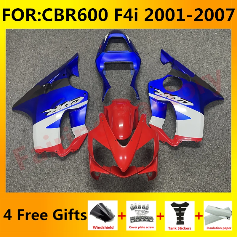 Комплект обтекателей для мотоцикла, подходит для CBR600, F4i, CBR 600, CBR600F4i 2001, 2002, 2003, 2004, 2005, 2006, цвет синий/белый
Комплект обтекателей для мотоцикла, подходит для CBR600, F4i, CBR 600, CBR600F4i 2001, 2002, 2003, 2004, 2005, 2006, цвет синий/белый