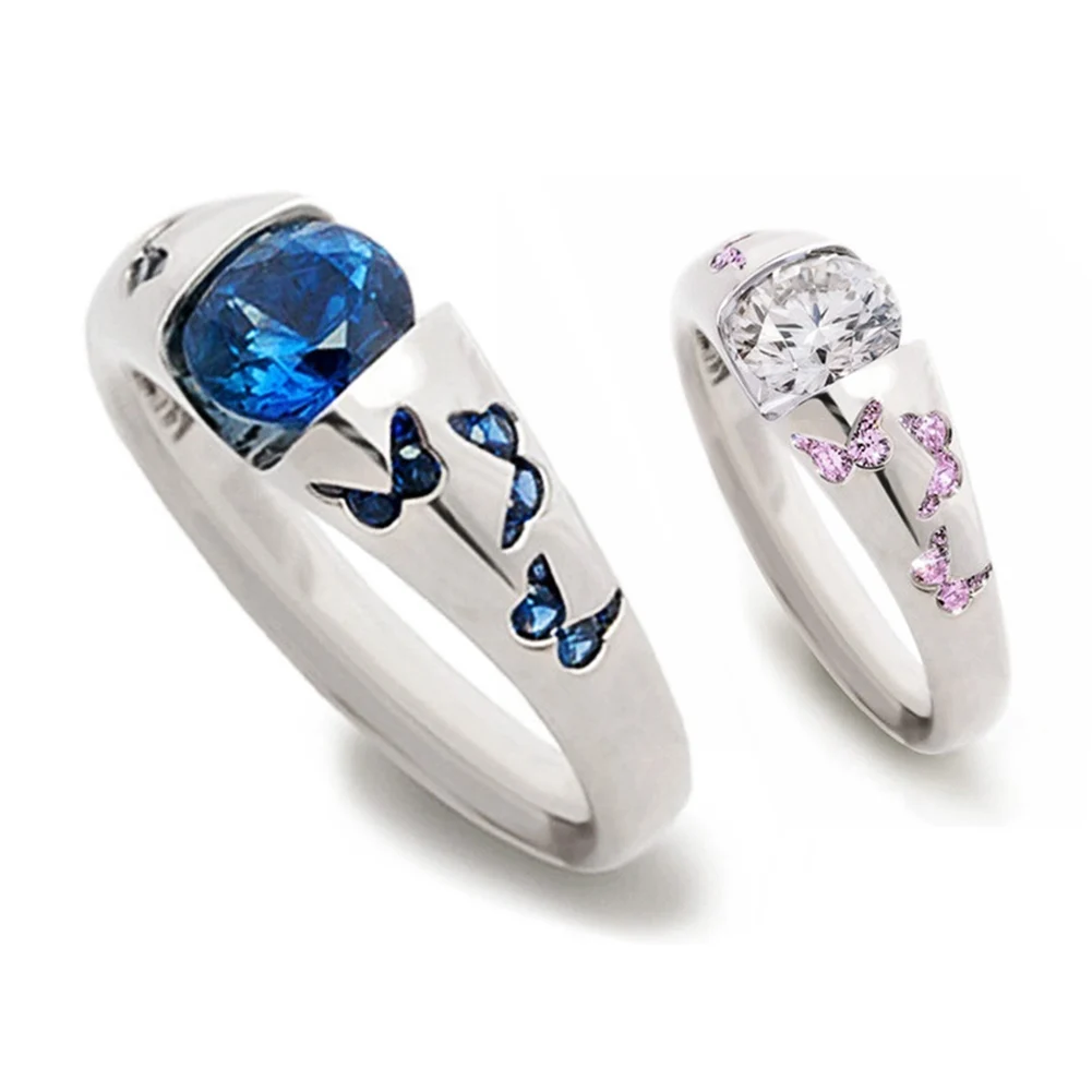 Purple Fashion Exquisite Butterfly Inlaid Zircon Ring For Women Wedding Holiday Gift Simple Luxury Jewelry Accessories Wholesale
Purple Fashion Exquisite Butterfly Inlaid Zircon Ring For Women Wedding Holiday Gift Simple Luxury Jewelry Accessories Wholesale