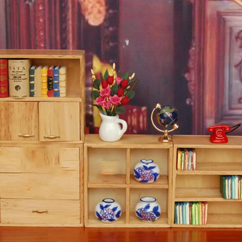 4Pcs Durable Simulation Locker Simulation Wooden Dollhouse Locker Model Scale 1:12 Dollhouse Combination Cabinet
4Pcs Durable Simulation Locker Simulation Wooden Dollhouse Locker Model Scale 1:12 Dollhouse Combination Cabinet