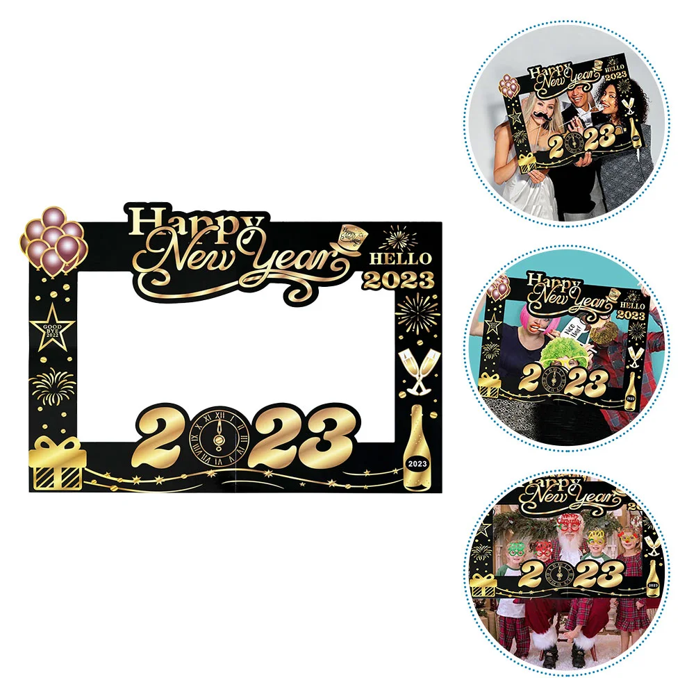 New Year Photo Props Party Frame Years Selfie Photography Booth Prop Happy Decor Supplies Eve Accessories Christmas Favor
New Year Photo Props Party Frame Years Selfie Photography Booth Prop Happy Decor Supplies Eve Accessories Christmas Favor