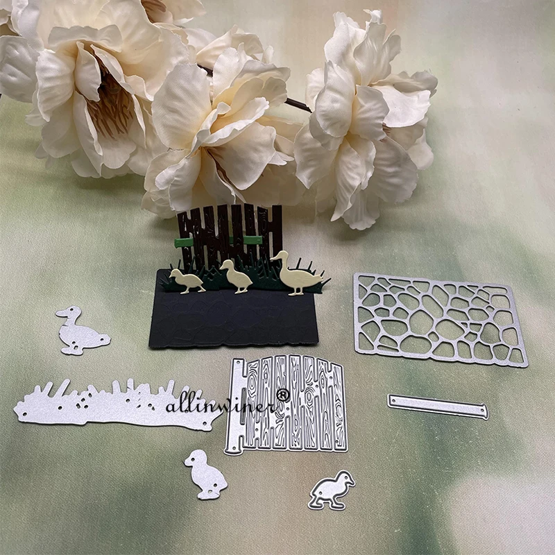 Duck fence Metal Cutting Dies Stencils For DIY Scrapbooking Decorative Embossing Handcraft Die Cutting Template
Duck fence Metal Cutting Dies Stencils For DIY Scrapbooking Decorative Embossing Handcraft Die Cutting Template
