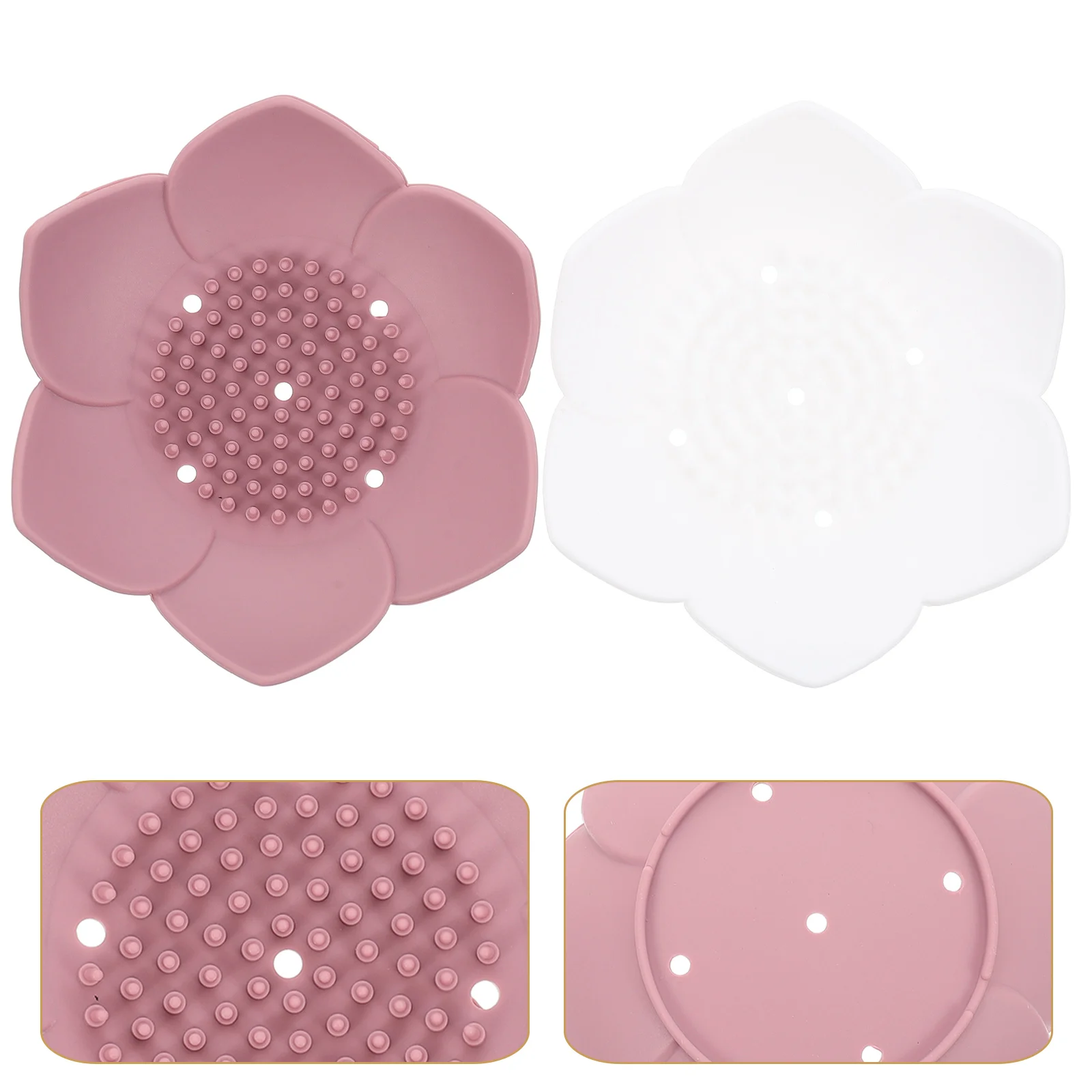 Soap Holder Dish Tray Draining Shower Saver Drain Bathroom Flower Silicone Box Container Self Storage Countertop Case
Soap Holder Dish Tray Draining Shower Saver Drain Bathroom Flower Silicone Box Container Self Storage Countertop Case