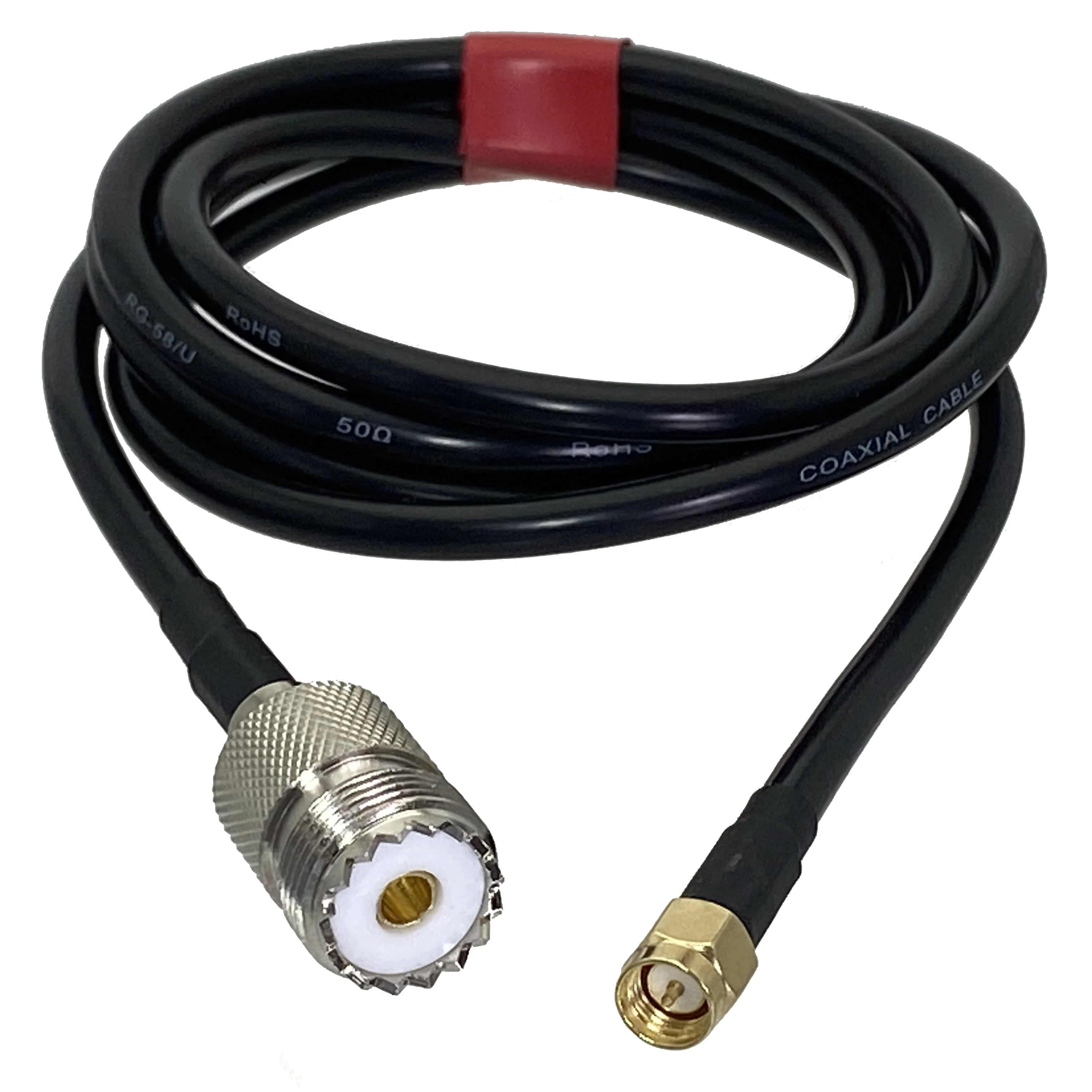1PCS Cable SMA Male Plug to SO239 UHF Female Connector RG58 RF Coaxial Jumper pigtail 4inch~10FT
1PCS Cable SMA Male Plug to SO239 UHF Female Connector RG58 RF Coaxial Jumper pigtail 4inch~10FT