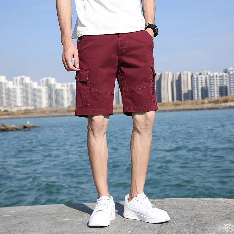 Pure Cotton Summer Mens Cargo Shorts Boys Casual Pocket Streetwear Plus Size Male Long Bermuda Shorts Camouflage Z115
Pure Cotton Summer Mens Cargo Shorts Boys Casual Pocket Streetwear Plus Size Male Long Bermuda Shorts Camouflage Z115
