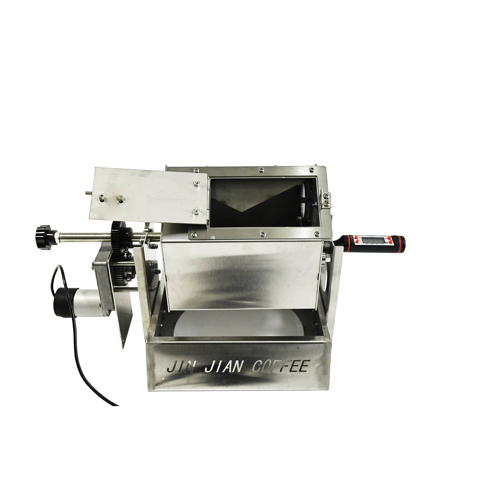 3.8L Capacity Mini Electric Coffee Beans Roasting Baking Machine Fuel Gas Direct Fire Nuts Grain Soybean Beans Roaster
3.8L Capacity Mini Electric Coffee Beans Roasting Baking Machine Fuel Gas Direct Fire Nuts Grain Soybean Beans Roaster