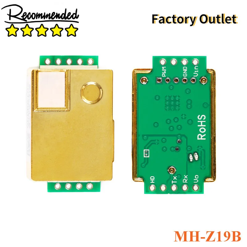 MH-Z19 MH-Z19B MH Z19C MH-Z19C Infrared CO2 Sensor for CO 2 Monitor Carbon Dioxide Gas Sensor Module 0-5000ppm UART PWM Output
MH-Z19 MH-Z19B MH Z19C MH-Z19C Infrared CO2 Sensor for CO 2 Monitor Carbon Dioxide Gas Sensor Module 0-5000ppm UART PWM Output