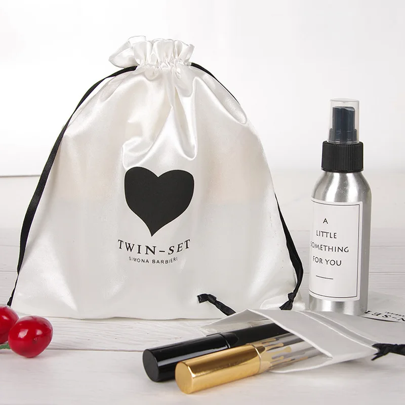 Satin Cosmetic Bags Packing Jewelry Makeup Hair Party Gift Reusable Sachet Shoe Dustproof Silk Drawstring Pouches Print Logo 50p
Satin Cosmetic Bags Packing Jewelry Makeup Hair Party Gift Reusable Sachet Shoe Dustproof Silk Drawstring Pouches Print Logo 50p