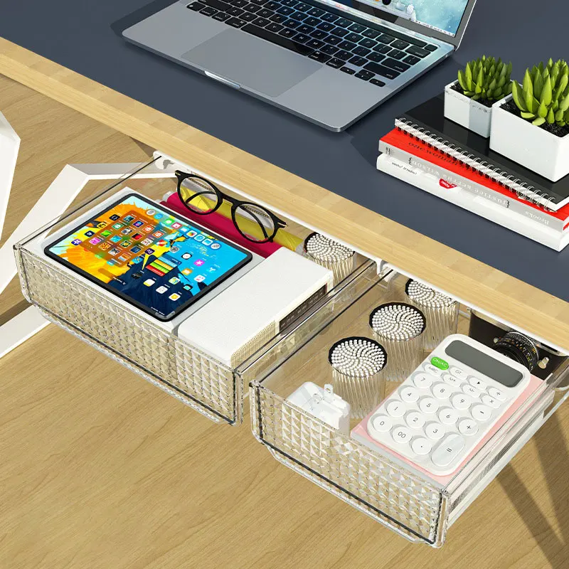 Drawer Type Storage Box Under Desk Punch Free Self Stick Desktop Organizer Invisible Office Stationery Sundry Storage Drawer
Drawer Type Storage Box Under Desk Punch Free Self Stick Desktop Organizer Invisible Office Stationery Sundry Storage Drawer