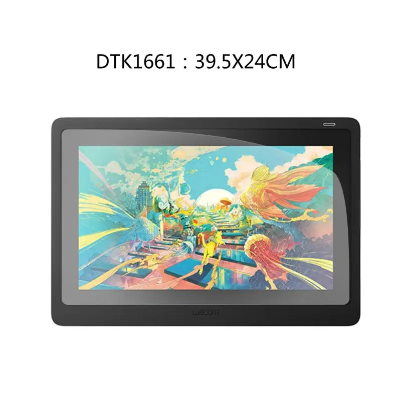 Screen Protector Film Anti-Glare High Sensitivity Removable PVC Film for Wacom Cintiq Digital Graphic Drawing Tablet
Screen Protector Film Anti-Glare High Sensitivity Removable PVC Film for Wacom Cintiq Digital Graphic Drawing Tablet