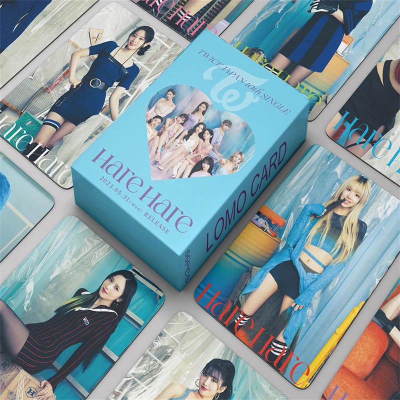 54PCS/set Kpop TWICE Lomo Cards New Photo Album The Feels HD High Quality Photocard K-pop TWICE New Arrivals
54PCS/set Kpop TWICE Lomo Cards New Photo Album The Feels HD High Quality Photocard K-pop TWICE New Arrivals