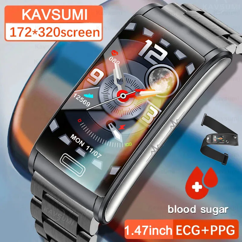 2023 Blood Sugar Smart Watches Men ECG+PPG Blood Pressure Measurement Sport Fitness Bracelet IP68 Waterproof Smartwatch Women
2023 Blood Sugar Smart Watches Men ECG+PPG Blood Pressure Measurement Sport Fitness Bracelet IP68 Waterproof Smartwatch Women