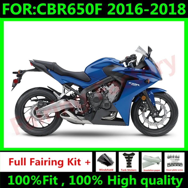 New ABS Motorcycle Whole Fairings Kit fit for CBR650F 2016 2017 2018 CBR650 F CBR 650F Bodywork full fairing set black blue
New ABS Motorcycle Whole Fairings Kit fit for CBR650F 2016 2017 2018 CBR650 F CBR 650F Bodywork full fairing set black blue