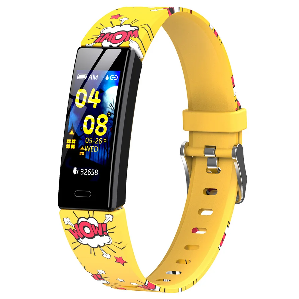 Children Adolescent Sports Smart Bracelet Color Screen Touch Heart Rate Sports Pedometer Smart Watch Children For Android/iOS
Children Adolescent Sports Smart Bracelet Color Screen Touch Heart Rate Sports Pedometer Smart Watch Children For Android/iOS