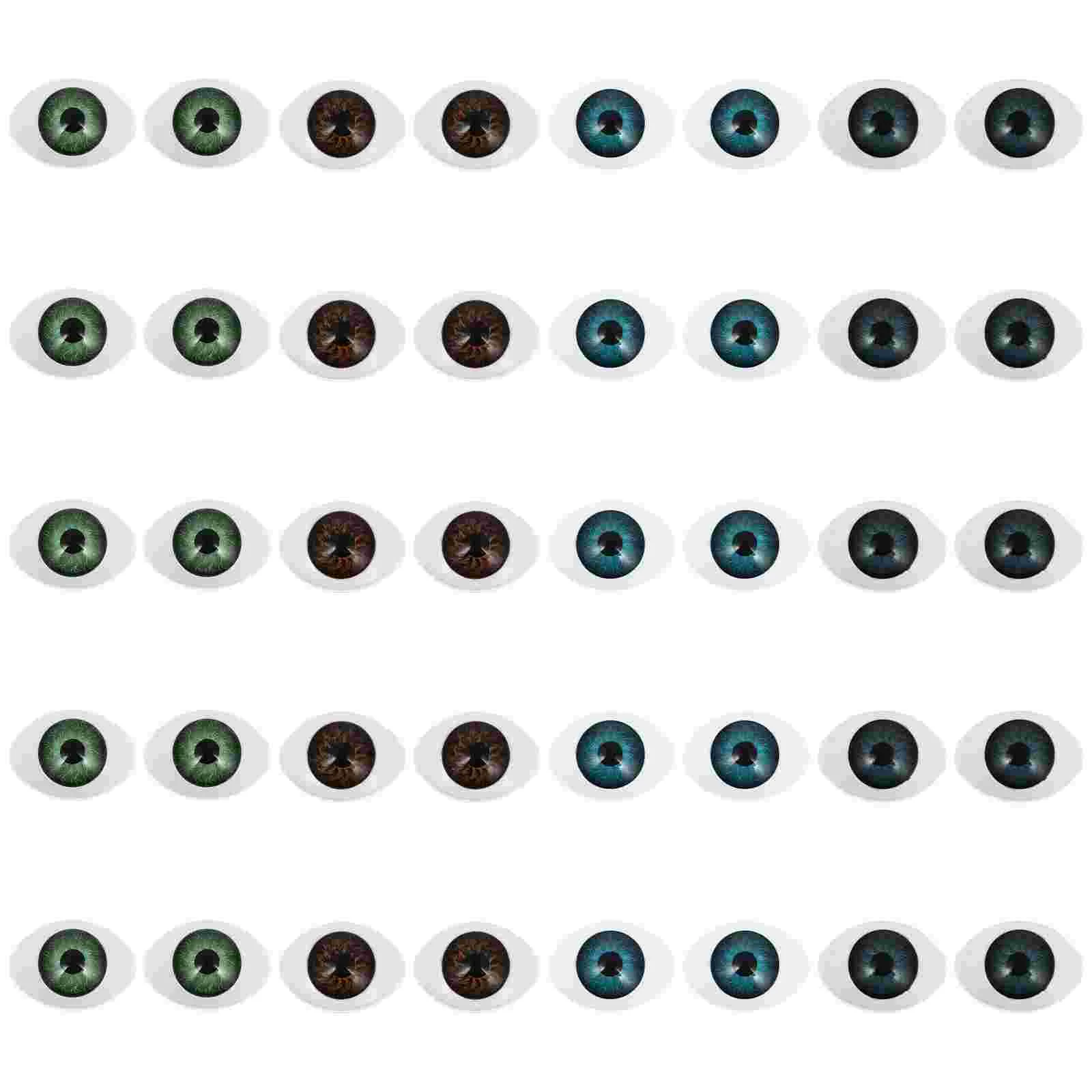 20 Pairs Costume Artificial Eyeball Realistic Plastic Eyes Simulation Craft Supplies Eyeballs Horror Mask
20 Pairs Costume Artificial Eyeball Realistic Plastic Eyes Simulation Craft Supplies Eyeballs Horror Mask