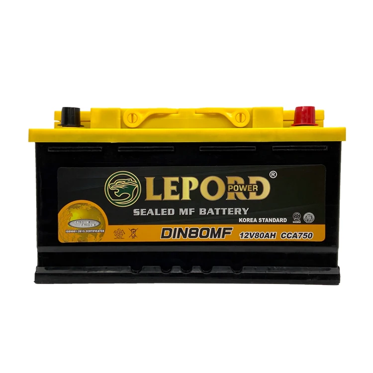 Factory automotive batteries DIN80 12V car battery for car battery for electric car
Factory automotive batteries DIN80 12V car battery for car battery for electric car