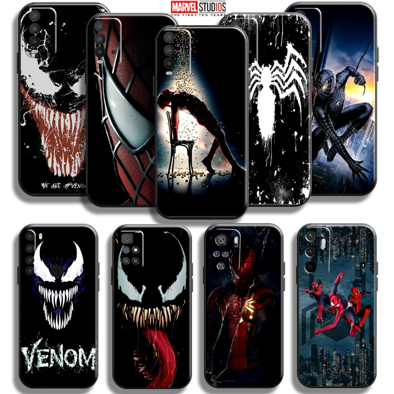 Marvel Spiderman Venom Deadpool Phone Case For Xiaomi Redmi 9T For Redmi 9T Case Back Funda Black Carcasa Soft Liquid Silicon
Marvel Spiderman Venom Deadpool Phone Case For Xiaomi Redmi 9T For Redmi 9T Case Back Funda Black Carcasa Soft Liquid Silicon