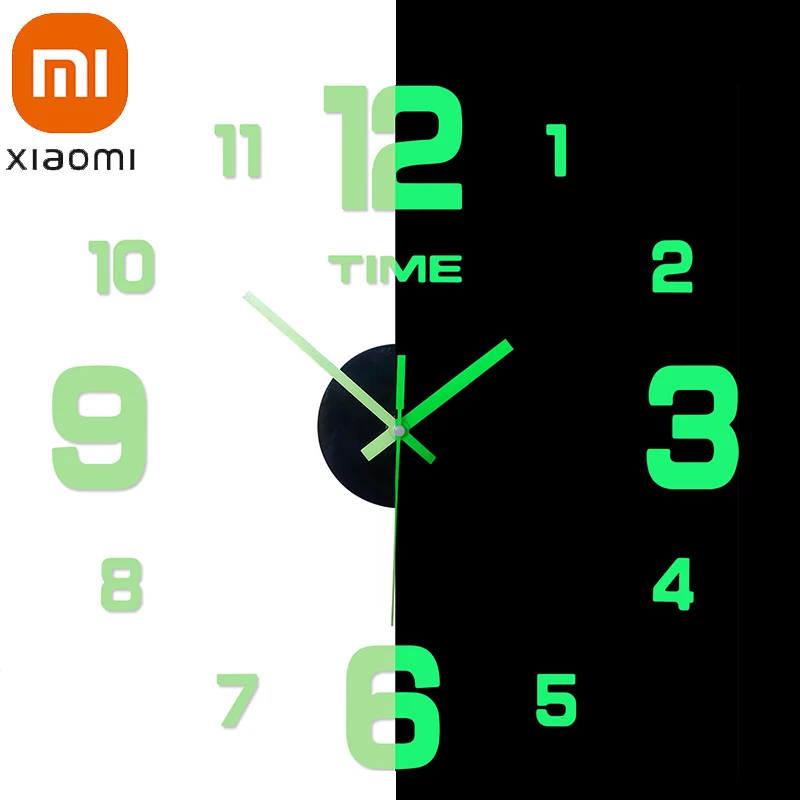 Настенные часы Xiaomi, креативные бескаркасные украшения «сделай сам» на стену, бесшумные домашние украшения для гостиной и офиса
Настенные часы Xiaomi, креативные бескаркасные украшения «сделай сам» на стену, бесшумные домашние украшения для гостиной и офиса