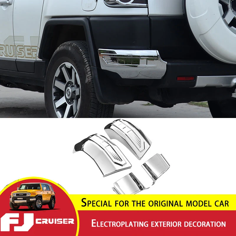 Защитная рамка для заднего бампера Toyota FJ Cruiser, гальваническое покрытие, корпус из АБС-пластика, хромирование, внешние аксессуары
Защитная рамка для заднего бампера Toyota FJ Cruiser, гальваническое покрытие, корпус из АБС-пластика, хромирование, внешние аксессуары