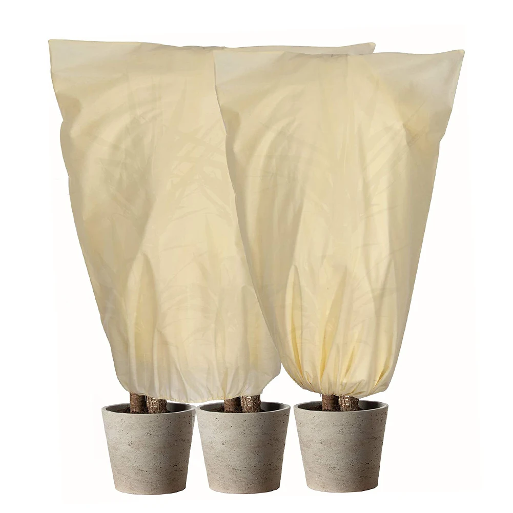 Outdoor Plant Cover Winter Warm Non-Woven Tree Shrub Plant Cover Bag Freeze Frost Protection for Cold Weather Yard Garden 5 Size
Outdoor Plant Cover Winter Warm Non-Woven Tree Shrub Plant Cover Bag Freeze Frost Protection for Cold Weather Yard Garden 5 Size