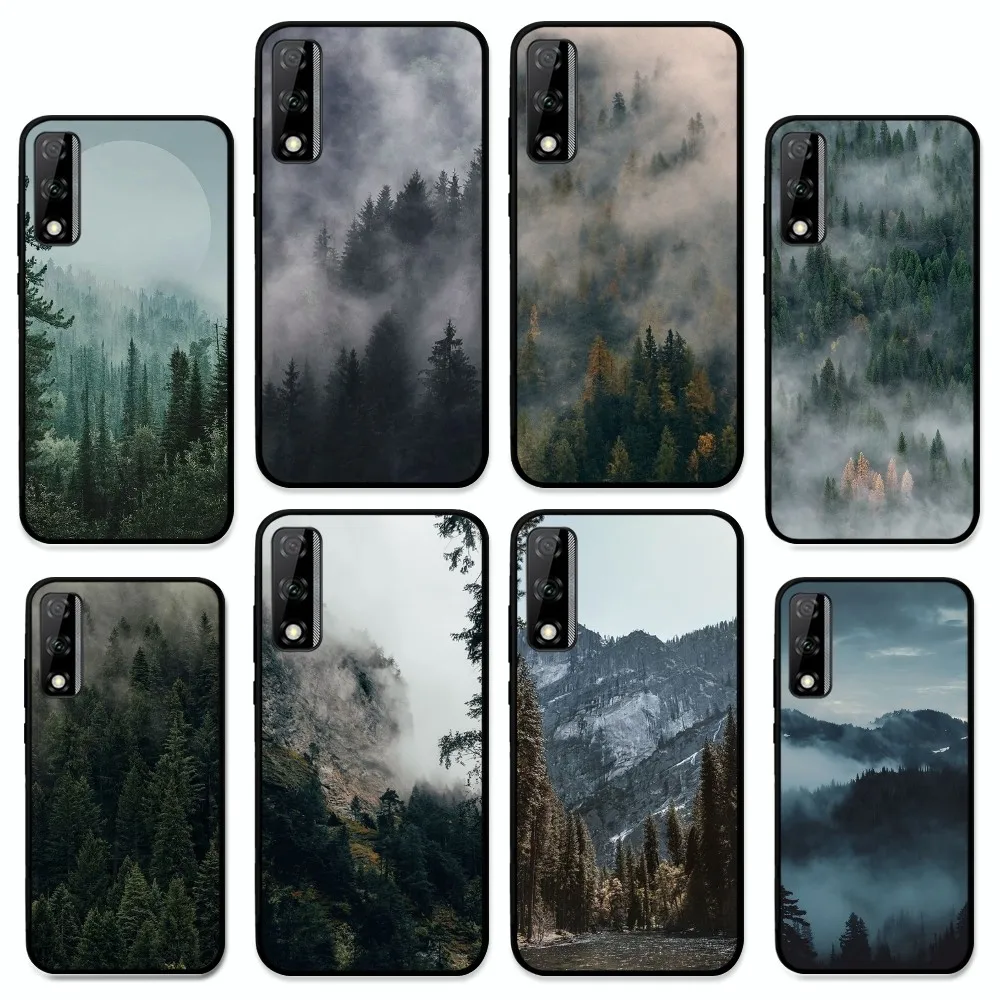 

Mountain Forest Phone Case For Huawei Y9 6 7 5 Prime Enjoy 7s 7 8 plus 7a 9e 9plus 8E Lite Psmart Shell