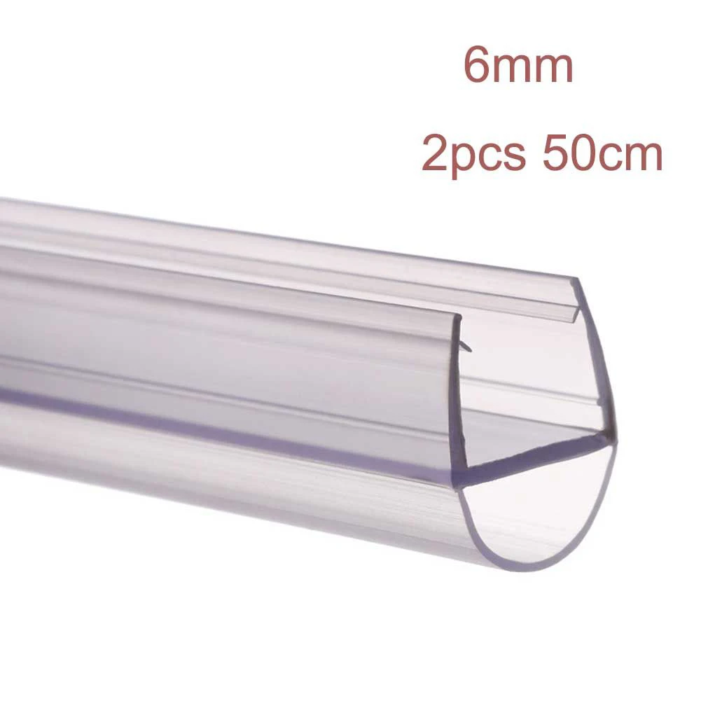 Shower Screen Seal Strip PVC Door Bath Shower Seal Strips For Glass 6/8/10/12/15mm Gap Glue-free Waterproof Weatherstrip #40
Shower Screen Seal Strip PVC Door Bath Shower Seal Strips For Glass 6/8/10/12/15mm Gap Glue-free Waterproof Weatherstrip #40