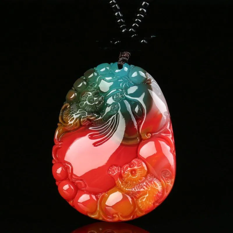 Xinjiang Golden Jade Colorful Jade Zodiac Monkey Pendant Joker Fashion Pendant for Men and Women
Xinjiang Golden Jade Colorful Jade Zodiac Monkey Pendant Joker Fashion Pendant for Men and Women