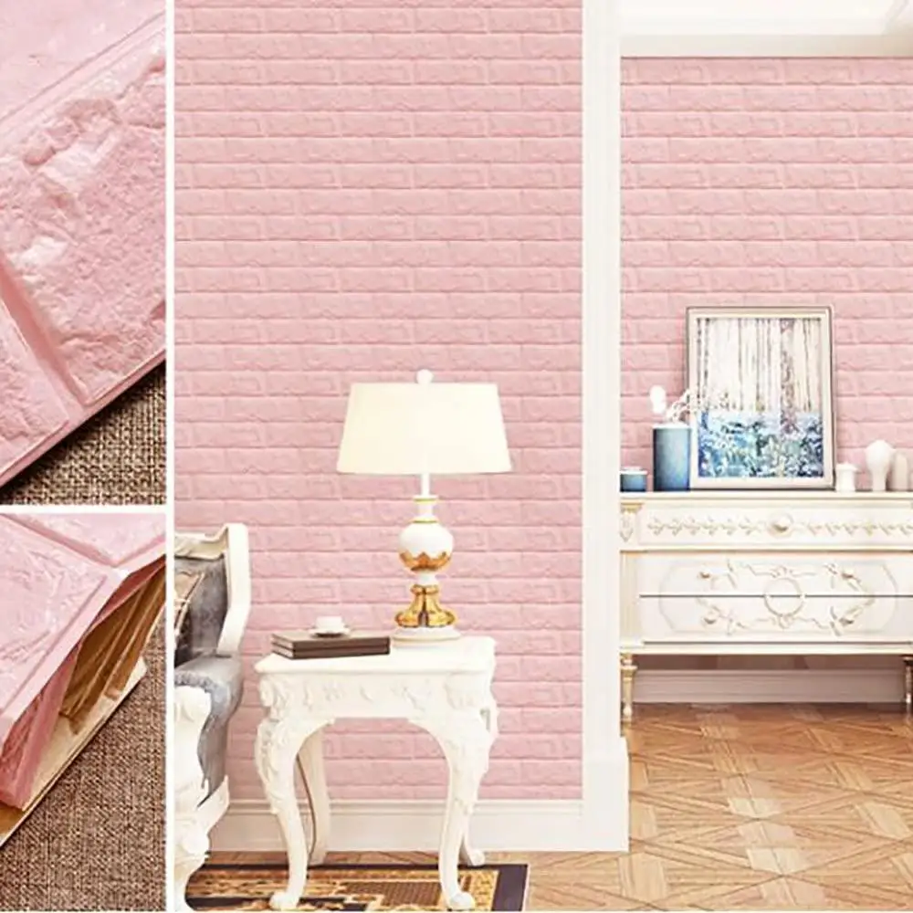 3D Wall Stickers Imitation Brick Bedroom Decor Waterproof Self-adhesive Wallpaper For Living Room Kitchen TV Backdrop Decor
3D Wall Stickers Imitation Brick Bedroom Decor Waterproof Self-adhesive Wallpaper For Living Room Kitchen TV Backdrop Decor