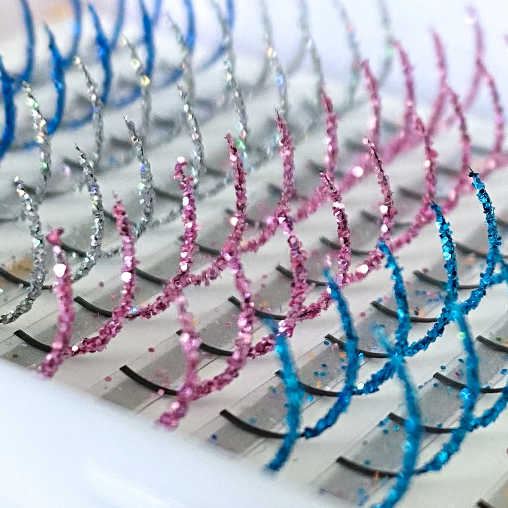 12 Rows Mix Color Fashion Glitter Fairy Spikes D Curl False Eyelashes Shiny Fancy Diamond Colorful Eyelash Extension For Makeup
12 Rows Mix Color Fashion Glitter Fairy Spikes D Curl False Eyelashes Shiny Fancy Diamond Colorful Eyelash Extension For Makeup