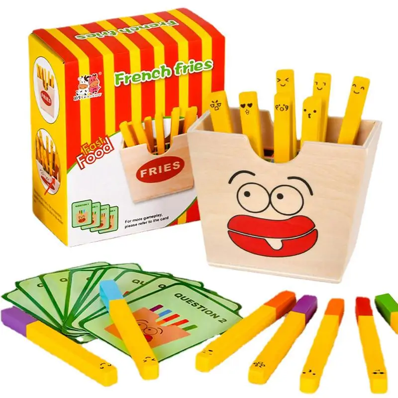 Игровой картофель-фри, деревянная детская игрушка-фри, милые кухонные детские игрушки для сочетания цветов, подарки на день рождения для
Игровой картофель-фри, деревянная детская игрушка-фри, милые кухонные детские игрушки для сочетания цветов, подарки на день рождения для