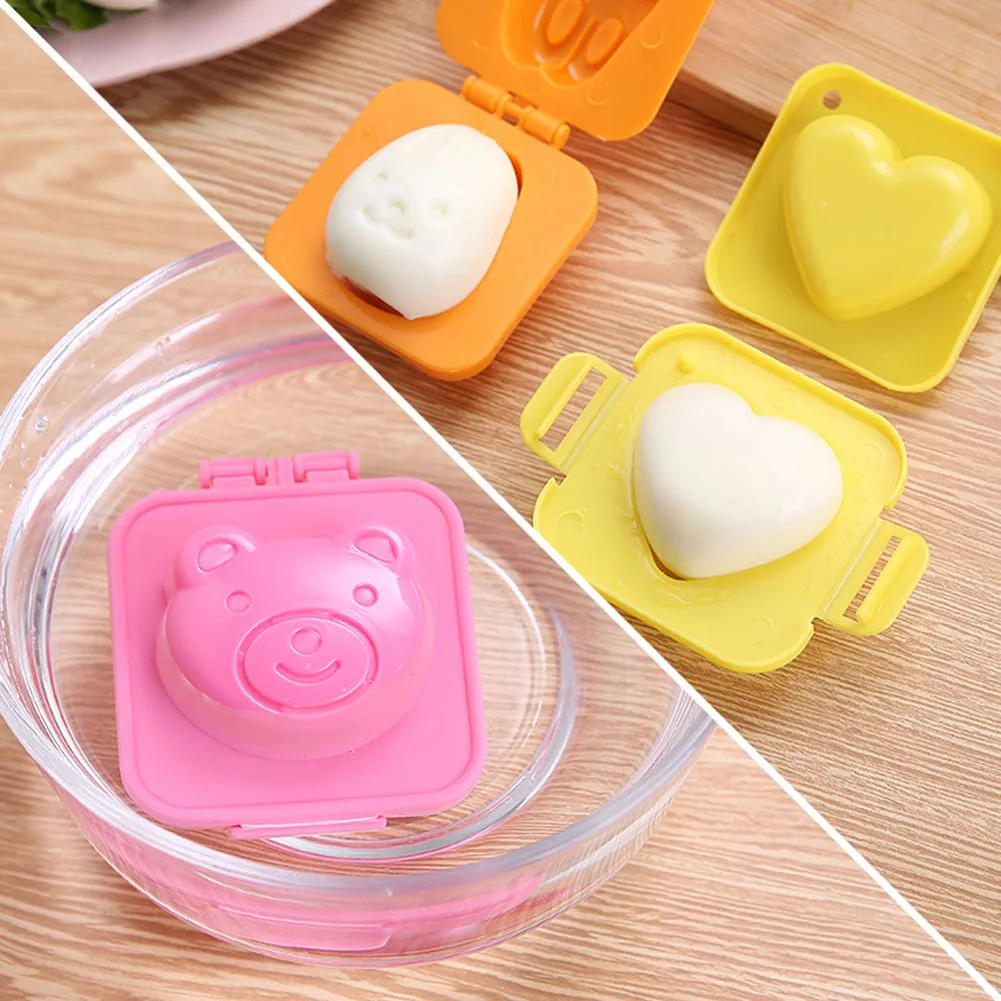 1 Pcs Boiled Egg Mold Cute Cartoon 3D Egg Ring Mould Bento Maker Cutter Decorating Egg Tool Kitchen Accessories For Kitchen
1 Pcs Boiled Egg Mold Cute Cartoon 3D Egg Ring Mould Bento Maker Cutter Decorating Egg Tool Kitchen Accessories For Kitchen