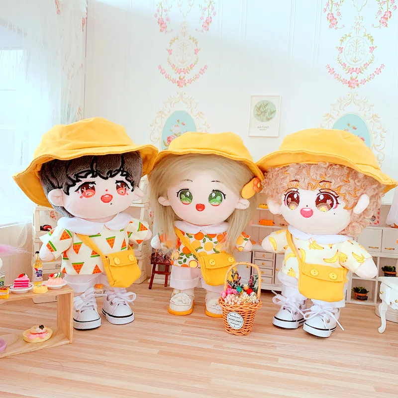 20cm Doll Clothes Kawaii Outfit School Styles Yellow Suit Shirt Fisher Hat Message Bag Kids Toy Accessories Freeshipping Items
20cm Doll Clothes Kawaii Outfit School Styles Yellow Suit Shirt Fisher Hat Message Bag Kids Toy Accessories Freeshipping Items