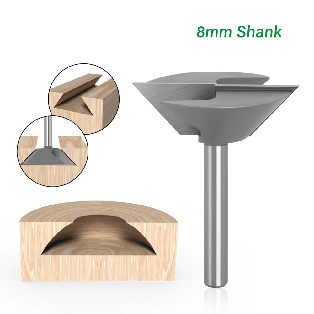 1pc 8mm Shank Dovetail Joint Bottom Cleaning Router Bit Dovetail Engraving Clean Bit Milling Cutter For Wood Woodworking Tools
1pc 8mm Shank Dovetail Joint Bottom Cleaning Router Bit Dovetail Engraving Clean Bit Milling Cutter For Wood Woodworking Tools