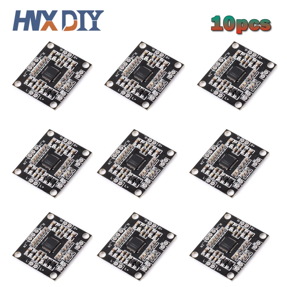 10PCS PAM8610 2x15W Digital Power Amplifier Board 2 x15w Dual Channel Stereo Mini Class D Power Amplifier Board Diy Electronic
10PCS PAM8610 2x15W Digital Power Amplifier Board 2 x15w Dual Channel Stereo Mini Class D Power Amplifier Board Diy Electronic