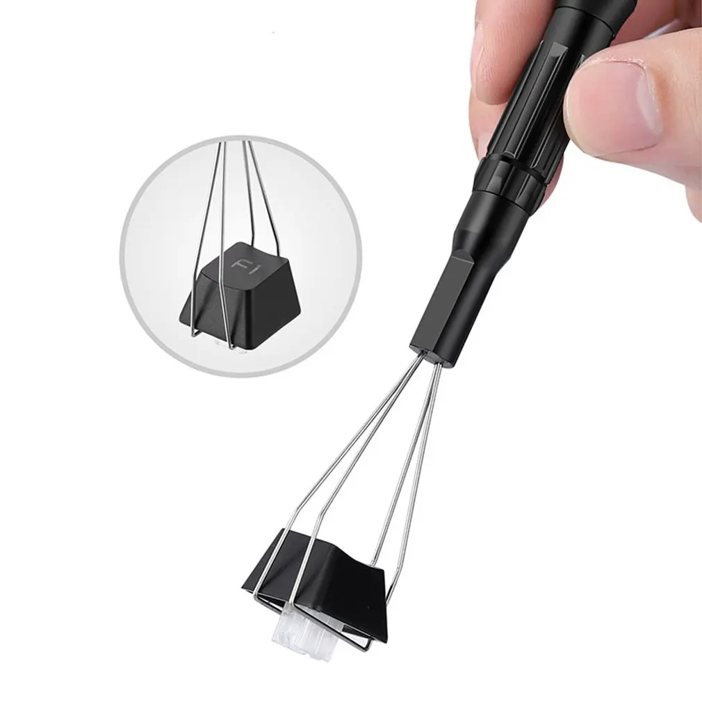 1PC Useful Keyboard Key Keycap Puller Remover With Unloading Steel Keycap Starter Keyboard Keyboard Removal Tool
1PC Useful Keyboard Key Keycap Puller Remover With Unloading Steel Keycap Starter Keyboard Keyboard Removal Tool