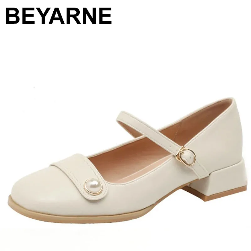 Новинка Весна 2023, женские кожаные туфли, женские повседневные туфли на высоком каблуке в Корейском стиле, на низком массивном каблуке, дизайнерская Деловая и Оригинальная одежда 
Новинка Весна 2023, женские кожаные туфли, женские повседневные туфли на высоком каблуке в Корейском стиле, на низком массивном каблуке, дизайнерская Деловая и Оригинальная одежда