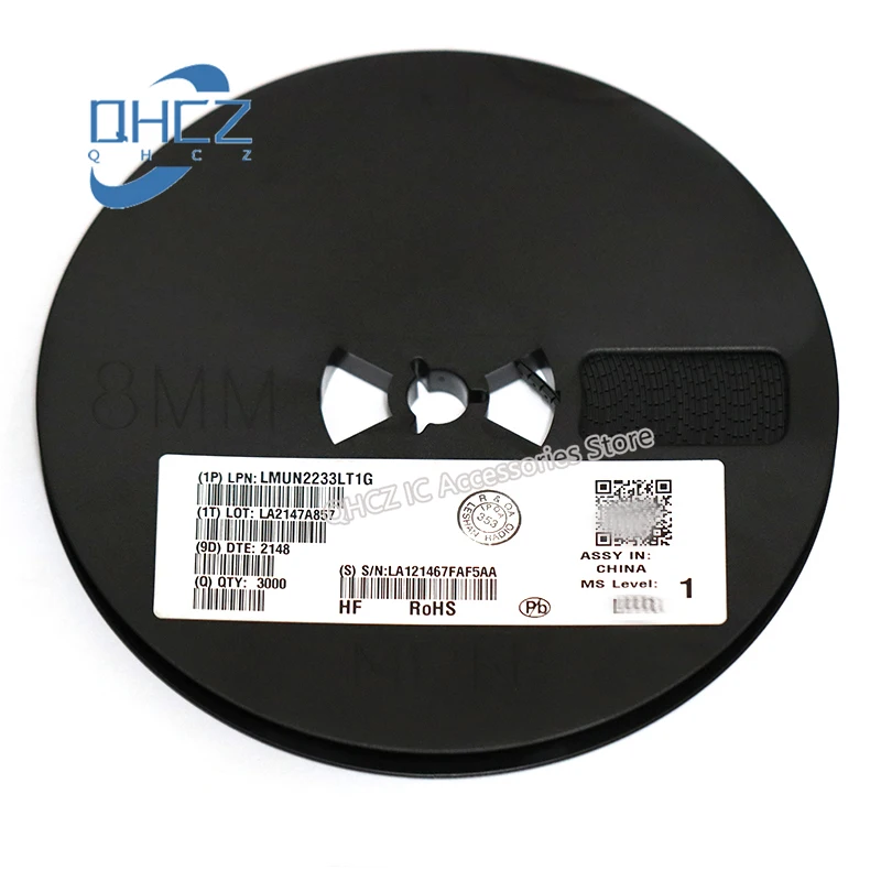 100 шт., LMUN2233LT1G Шелковый экран A8K SOT-23 50 В/мА, транзистор SMD, новая и оригинальная фотография
100 шт., LMUN2233LT1G Шелковый экран A8K SOT-23 50 В/мА, транзистор SMD, новая и оригинальная фотография