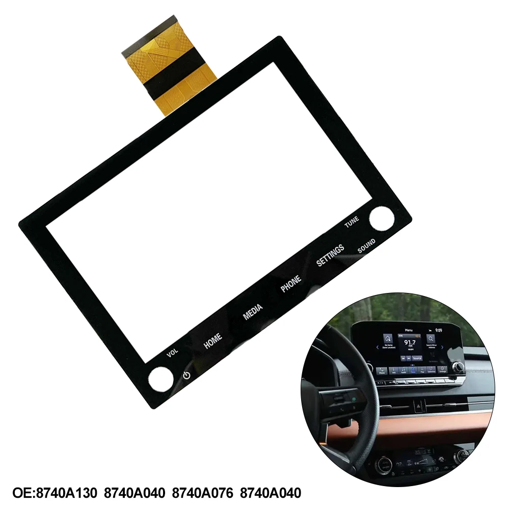 Touch Screen Car Display Panel 8740a076 Car Radio Touch Screen Touch Screen Digitizer Touch Screen Display 2 Knobs
Touch Screen Car Display Panel 8740a076 Car Radio Touch Screen Touch Screen Digitizer Touch Screen Display 2 Knobs
