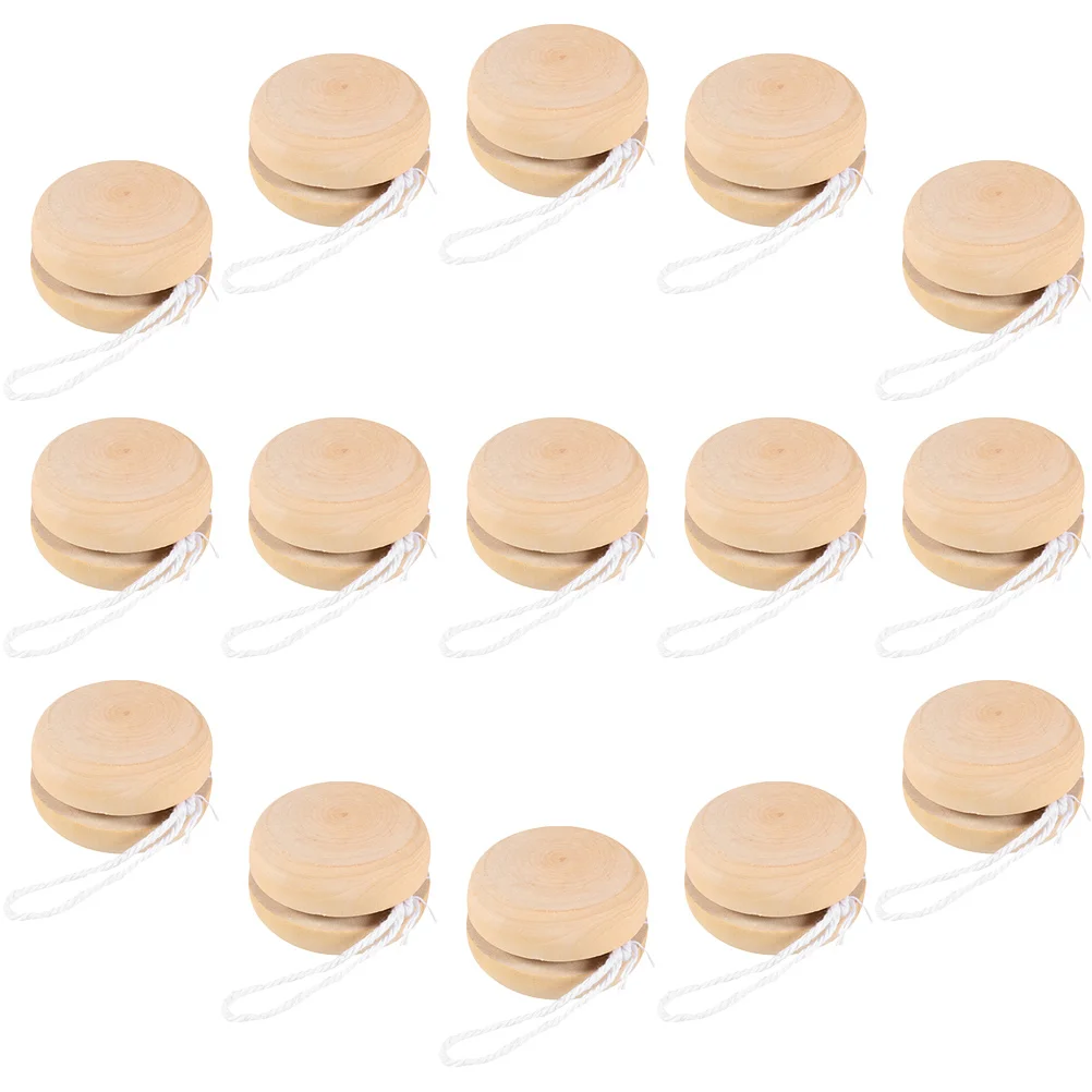 15 Pcs Yo-yo Ball Kids Plaything Fingertip Wood Toy Playthings Wooden Balls Toddler
15 Pcs Yo-yo Ball Kids Plaything Fingertip Wood Toy Playthings Wooden Balls Toddler