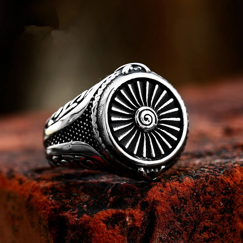 Locomotive Style Stainless Steel Men Rings Turbine Punk Trendy Unique For Women Biker Fashion Jewelry Creativity Gift Wholesale
Locomotive Style Stainless Steel Men Rings Turbine Punk Trendy Unique For Women Biker Fashion Jewelry Creativity Gift Wholesale
