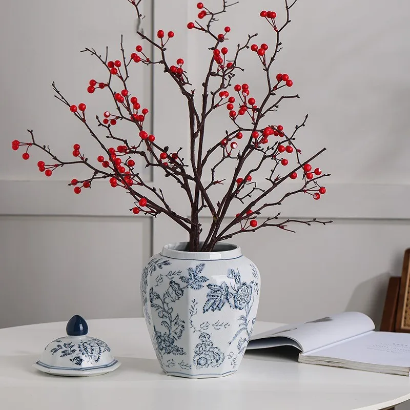 0191 Ceramic Bud Vase Ginger Jar with Lid Store Your Tiny Treasures Oriental Style Classical Table Decoration Glazed
0191 Ceramic Bud Vase Ginger Jar with Lid Store Your Tiny Treasures Oriental Style Classical Table Decoration Glazed