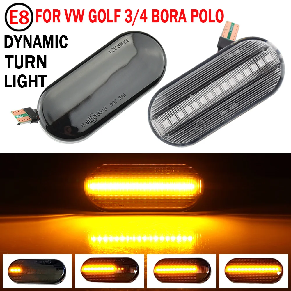 2Pcs Led Dynamic Side Marker Turn Signal Light For Volkswagen VW Bora Golf 3 4 Passat 3BG Polo SB6 SEAT Ibiza Leon Skoda Ford
2Pcs Led Dynamic Side Marker Turn Signal Light For Volkswagen VW Bora Golf 3 4 Passat 3BG Polo SB6 SEAT Ibiza Leon Skoda Ford