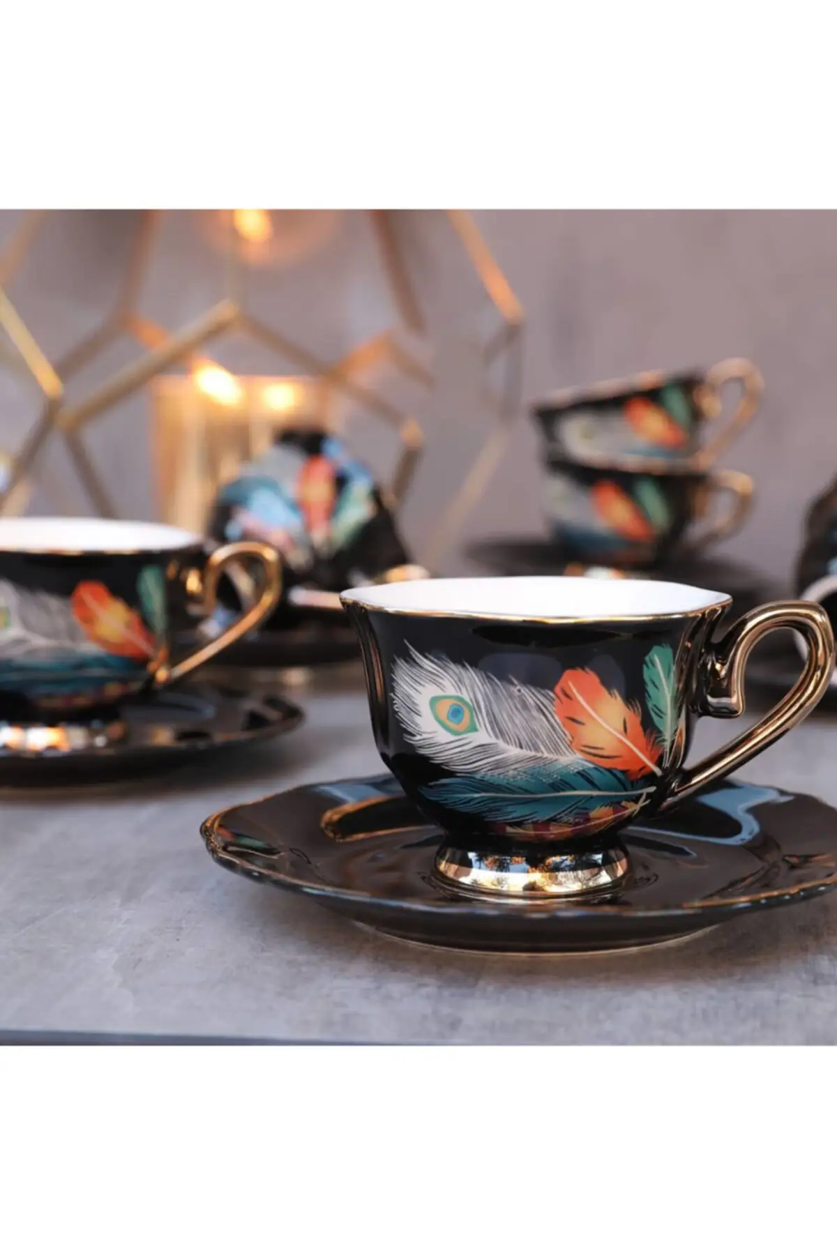 Amazing Turkish Greek Arabic Coffee & Espresso Cup Set Porcelain Cup Kit-English Coffee Cup
Amazing Turkish Greek Arabic Coffee & Espresso Cup Set Porcelain Cup Kit-English Coffee Cup