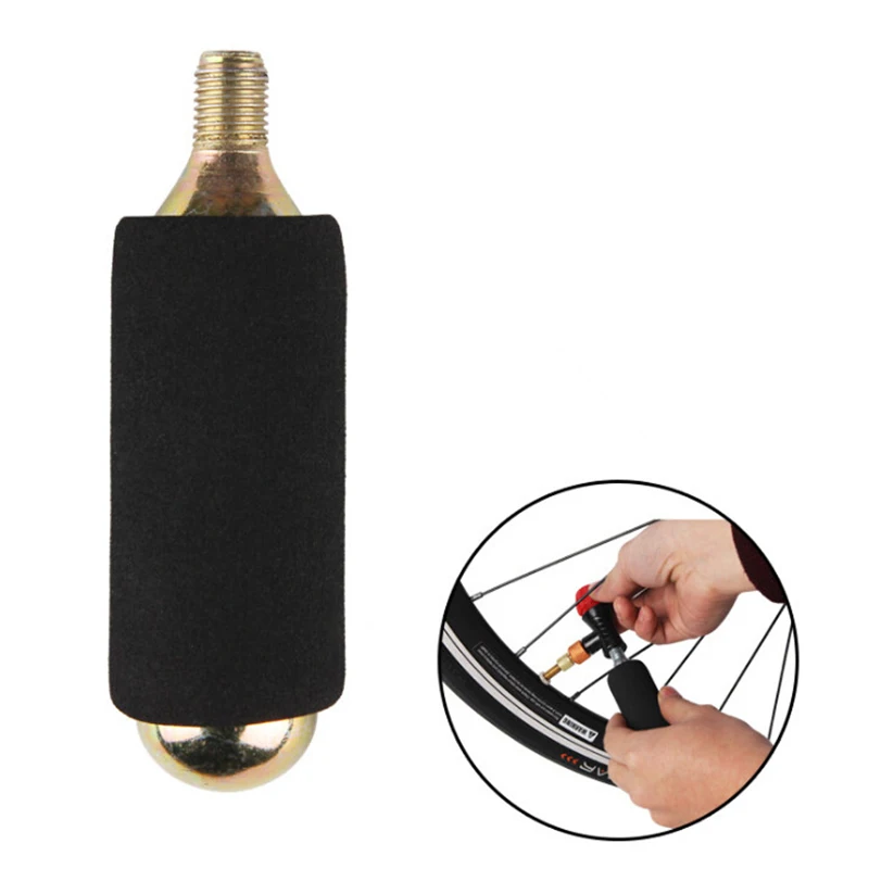 1PCS New bicycle CO2 cartridge sponge cover for 16g CO2 inflator bicycle pump bicycle inflator acces(CO2 box not included)
1PCS New bicycle CO2 cartridge sponge cover for 16g CO2 inflator bicycle pump bicycle inflator acces(CO2 box not included)